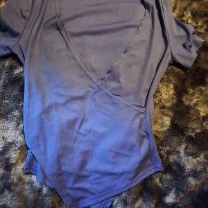 Elegant Blue Women's Top